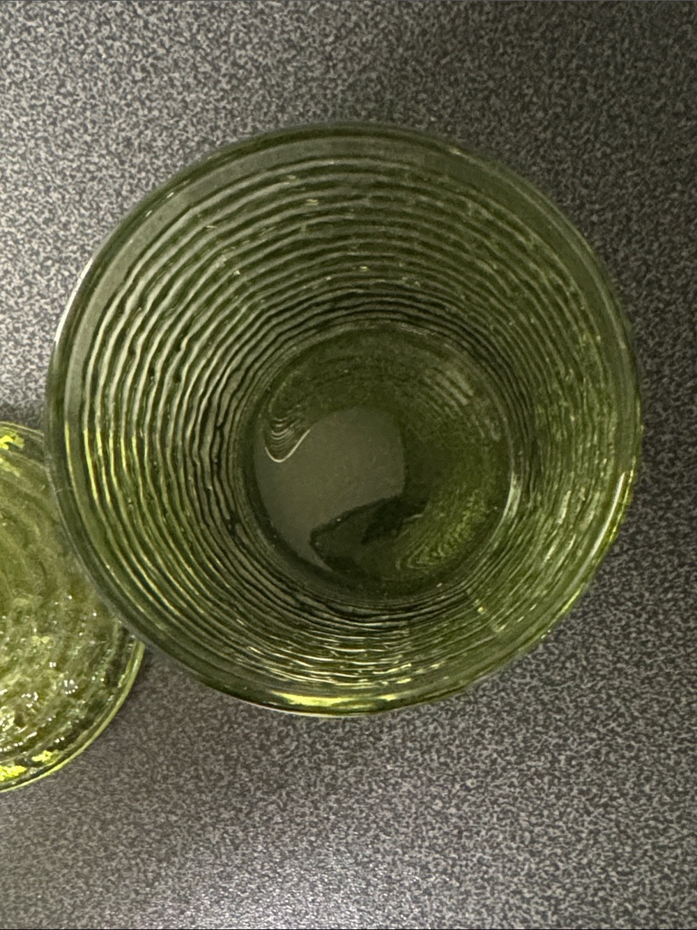 Soreno Avocado Lidded Sugar Bowl by Anchor Hocking - Picture 3 of 4